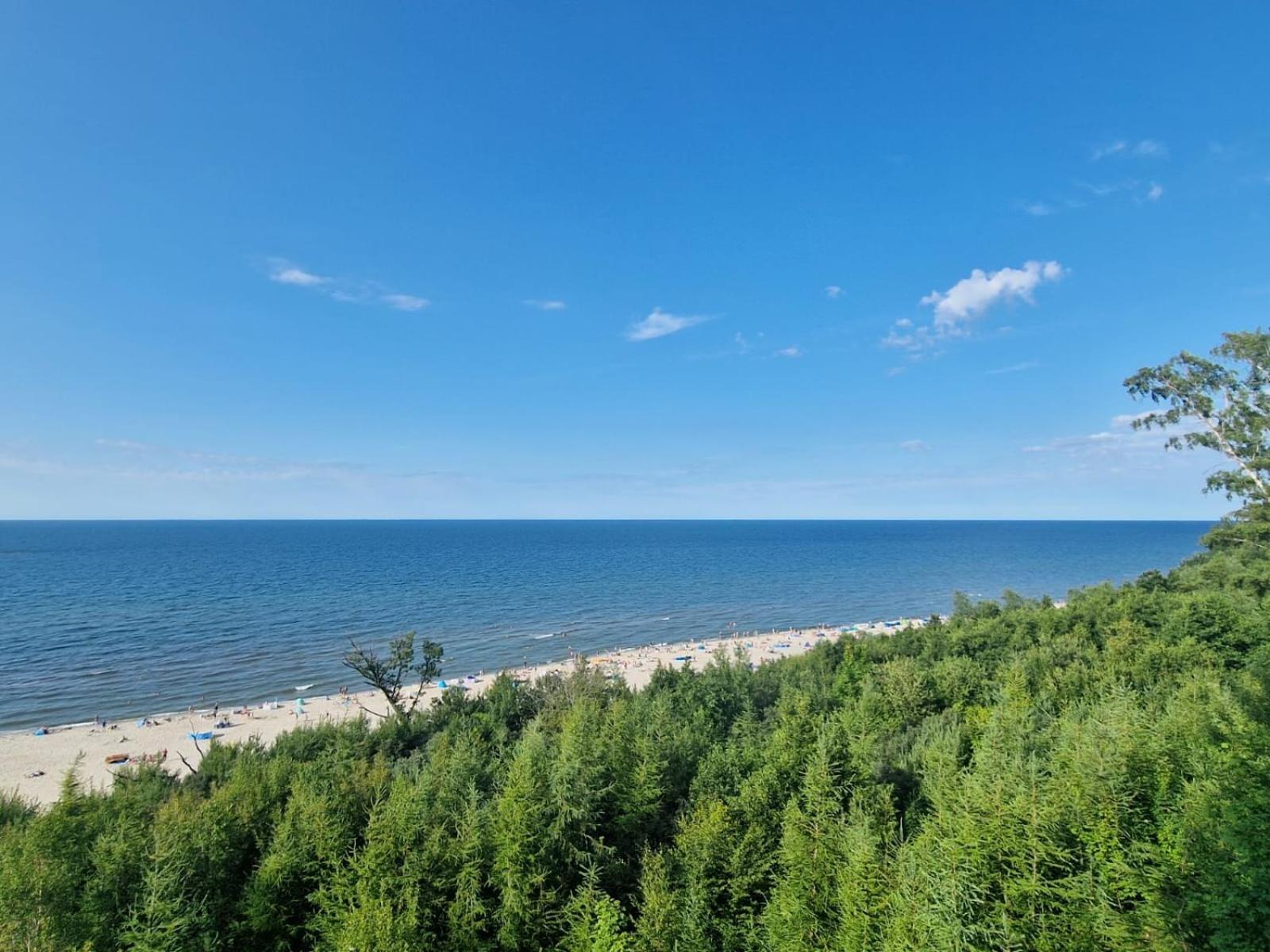 Osrodek Promenada- Faleza Jastrzębia Góra Exteriér fotografie
