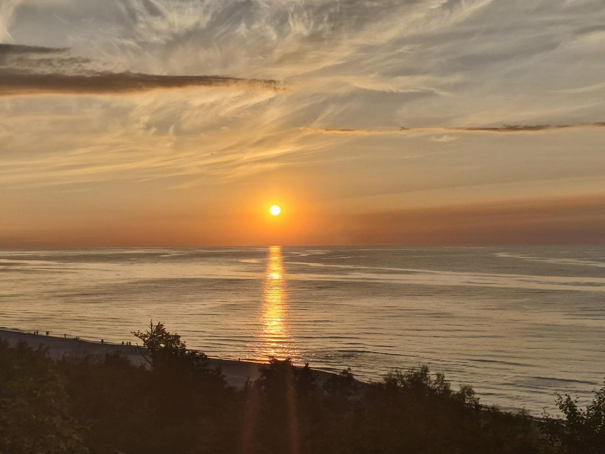 Osrodek Promenada- Faleza Jastrzębia Góra Exteriér fotografie